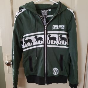 Lamb hoodie/cardigan